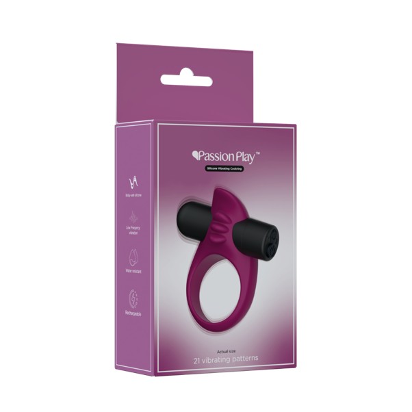 Anillo Vibrador Passion Play – 21 funciones USB