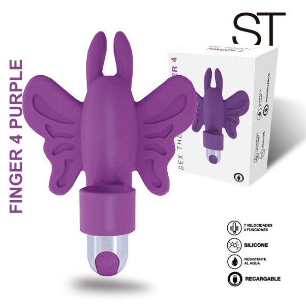 Estimulador Finger 4 – Fucsia