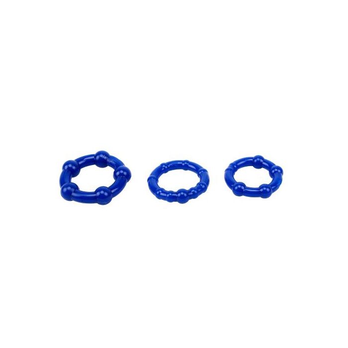 Kit 3 Anillos Peneanos Silicona Gel